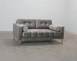 Cosmopolitan Design Bali 2-sits soffa ljusgrå