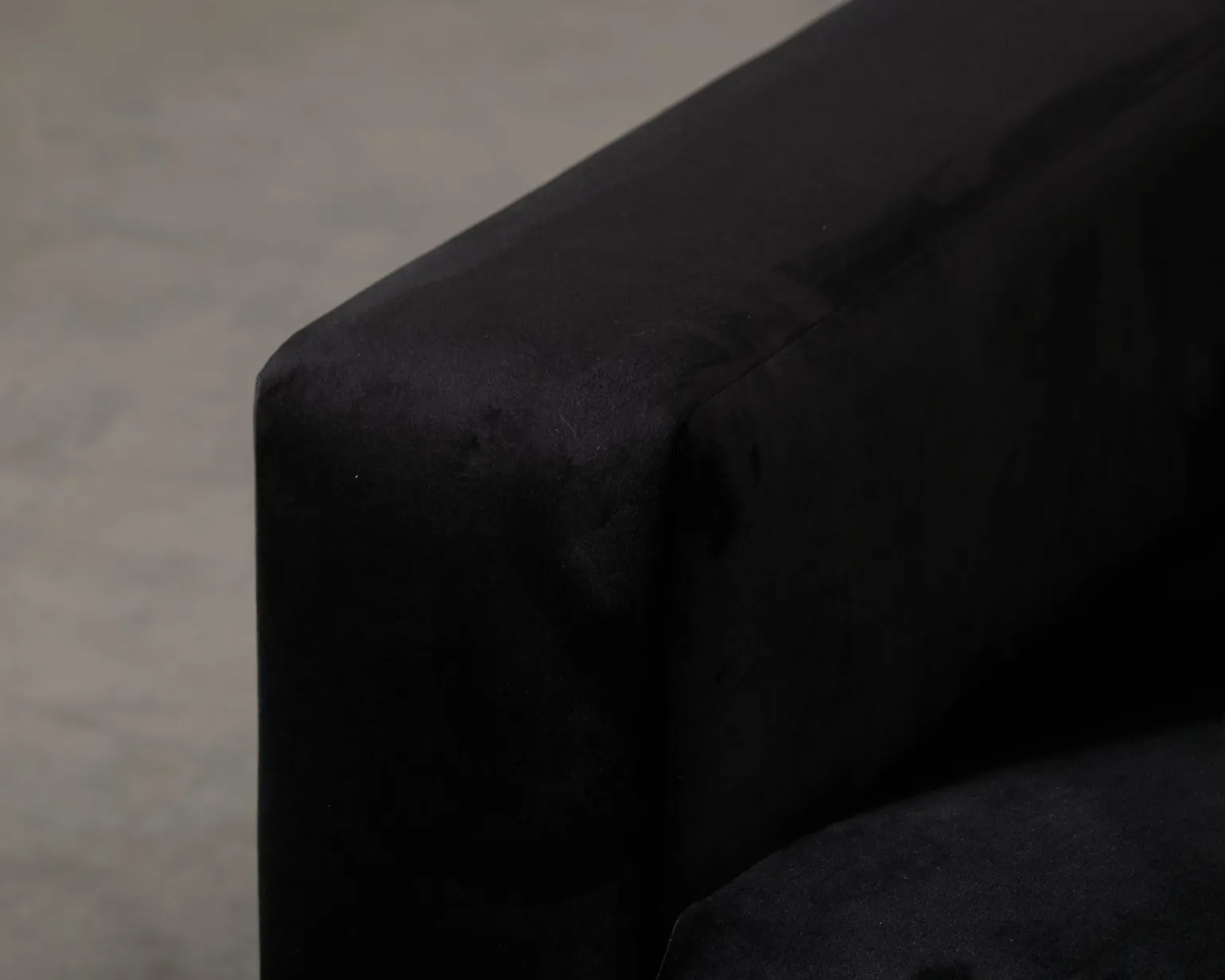 CXL by Christian Lacroix Yohan 2-sits soffa svart