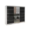 Cyria garderob svart / vit