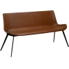 Dan-Form Hype 2-sits soffa brun