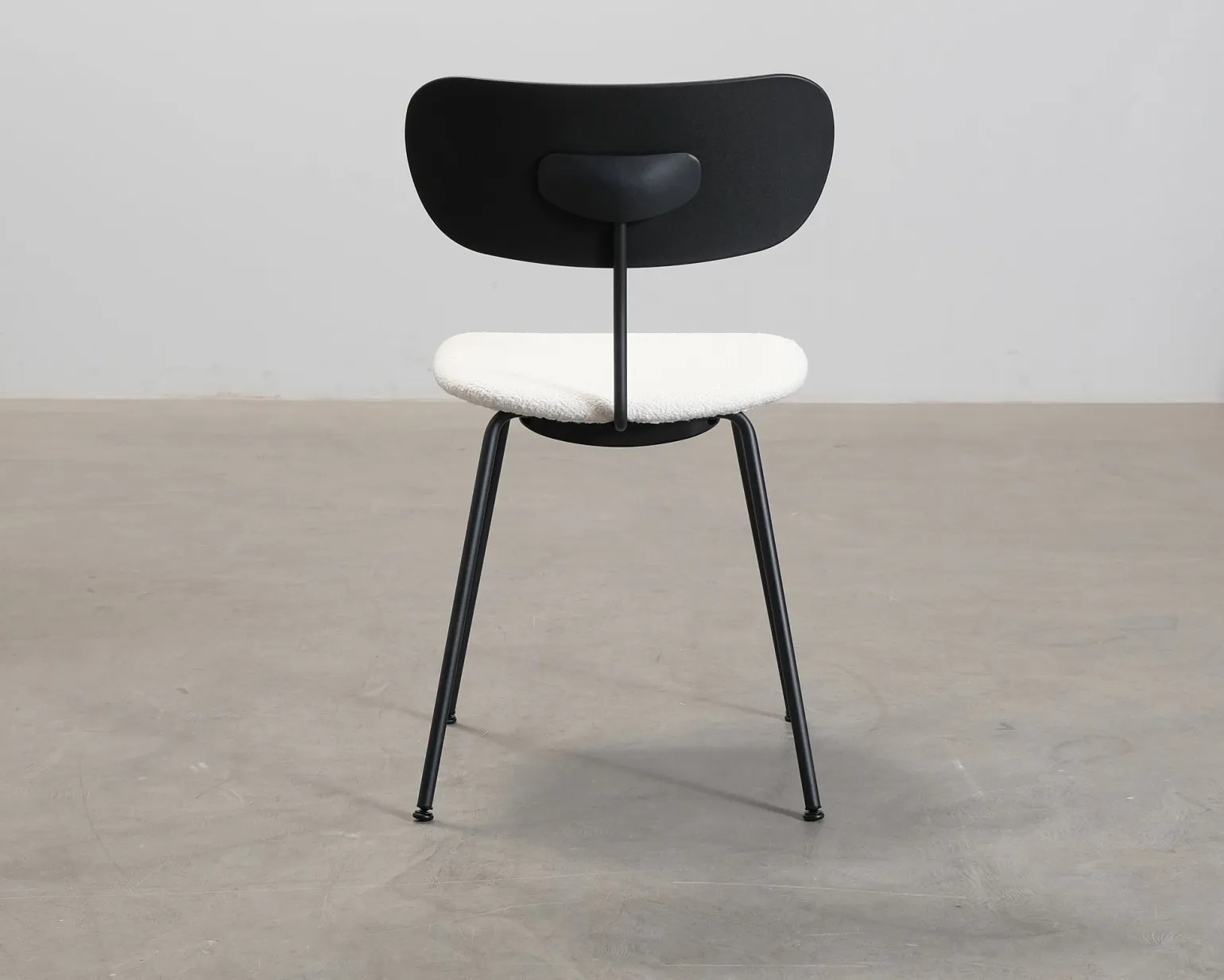 Decotique Habit matstol svart / vit, set om 2
