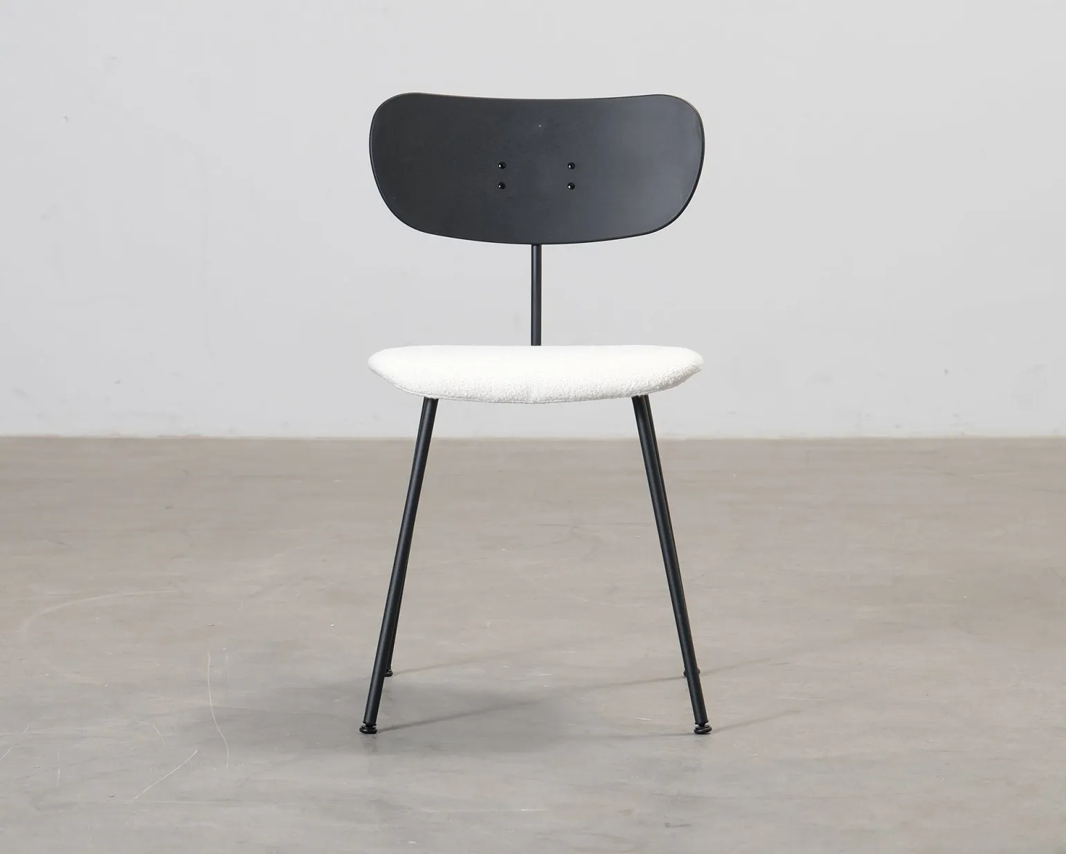 Decotique Habit matstol svart / vit, set om 2