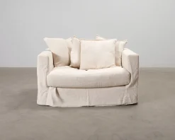 Decotique Le Grand Air Love Seat fåtölj Creamy White