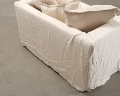 Decotique Le Grand Air Love Seat fåtölj Creamy White