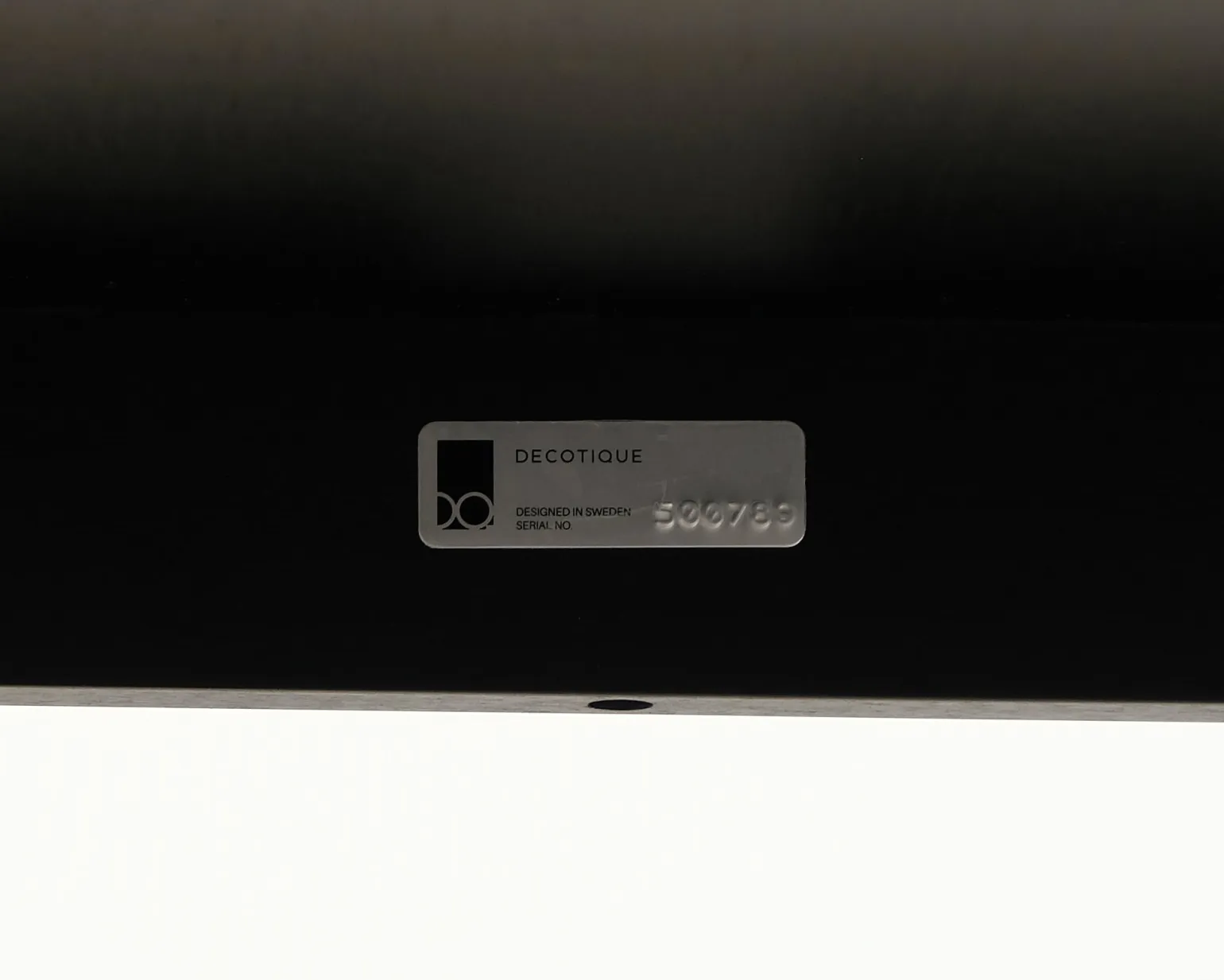 Decotique Milo matbord svart 180 cm