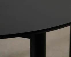 Decotique Milo runt matbord svart ø 110 cm