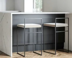 Department barpall beige / svart
