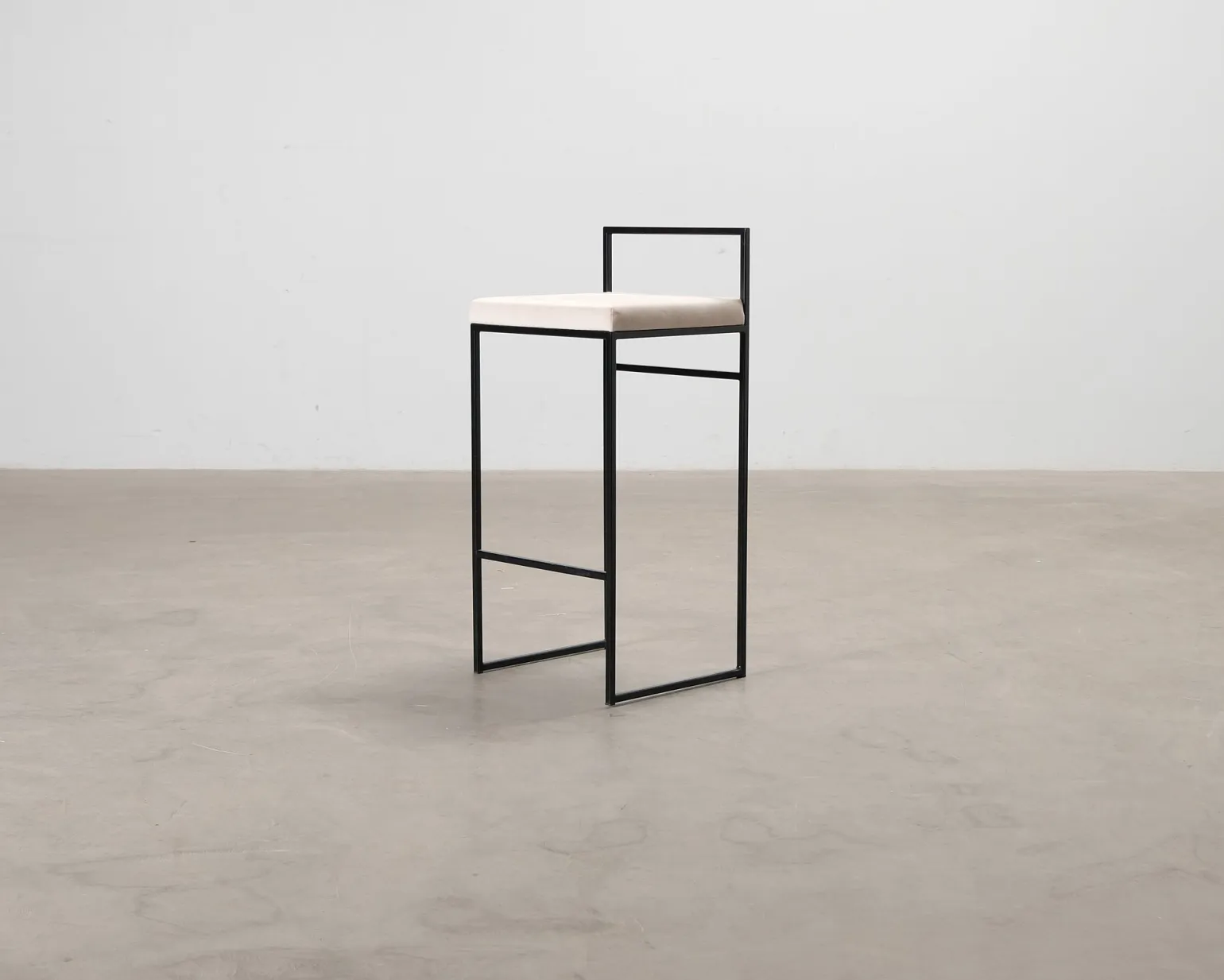 Department barpall beige / svart
