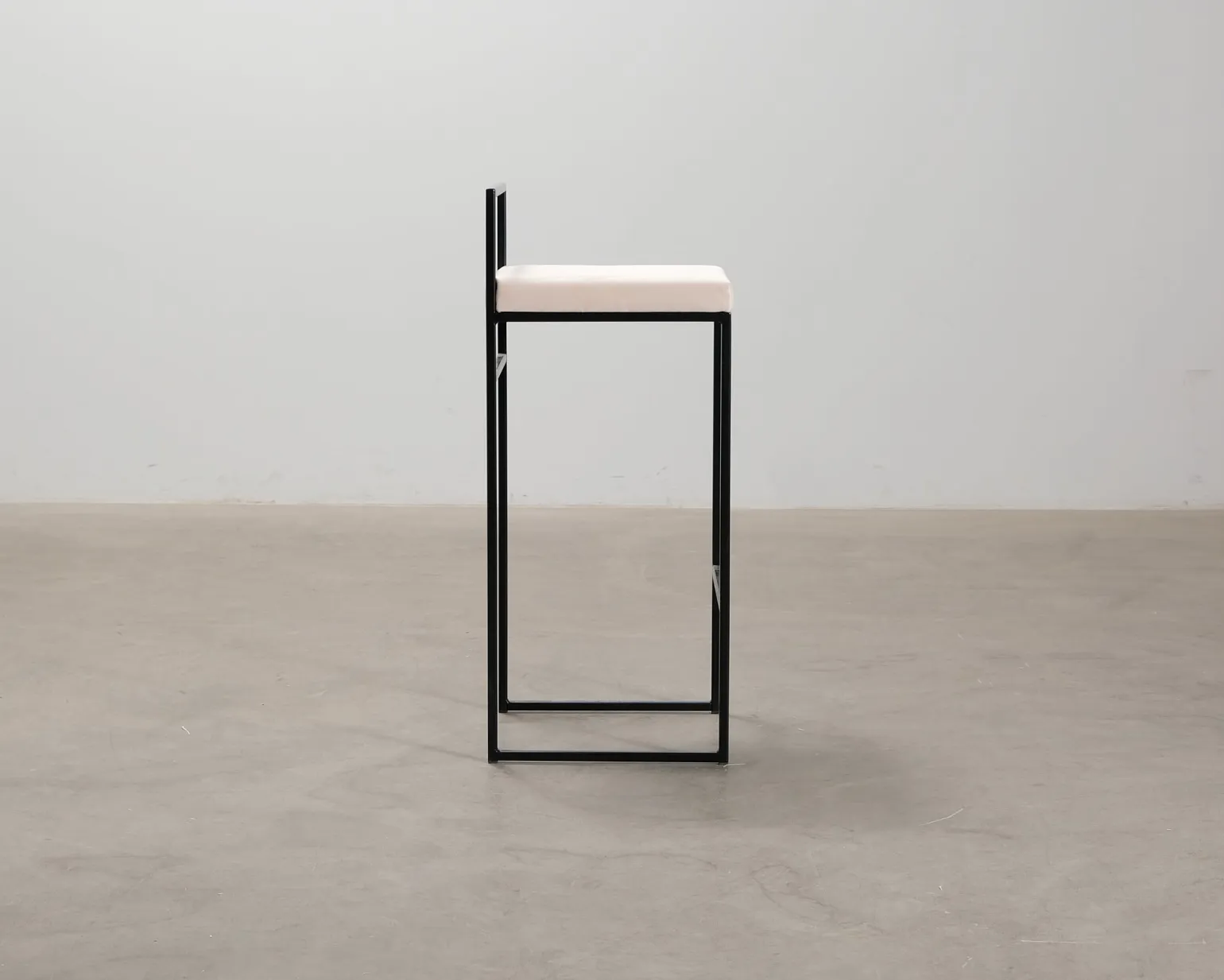 Department barpall beige / svart