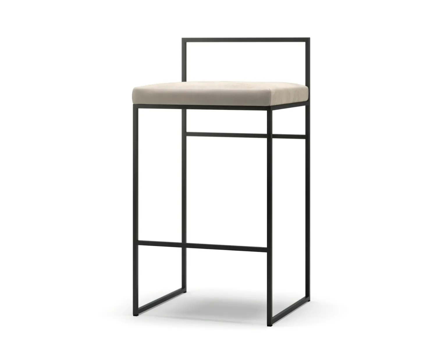 Department barpall beige / svart