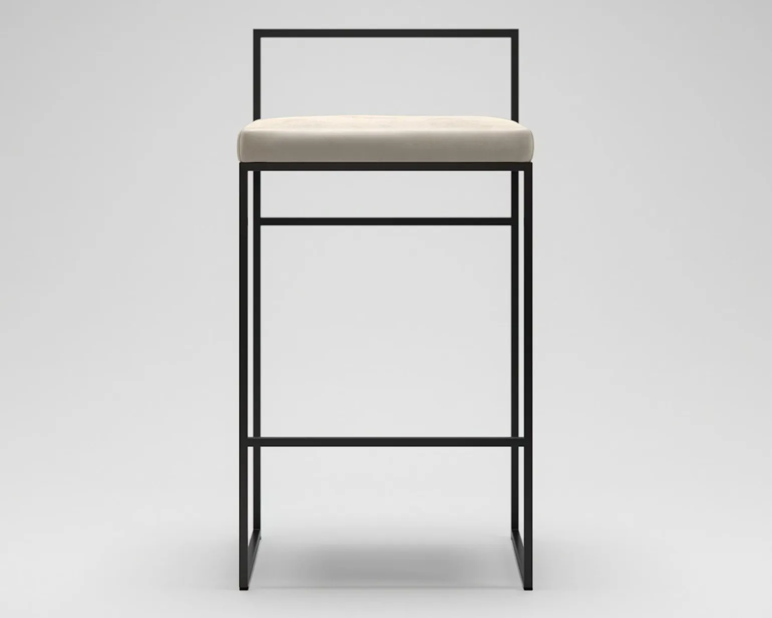 Department barpall beige / svart