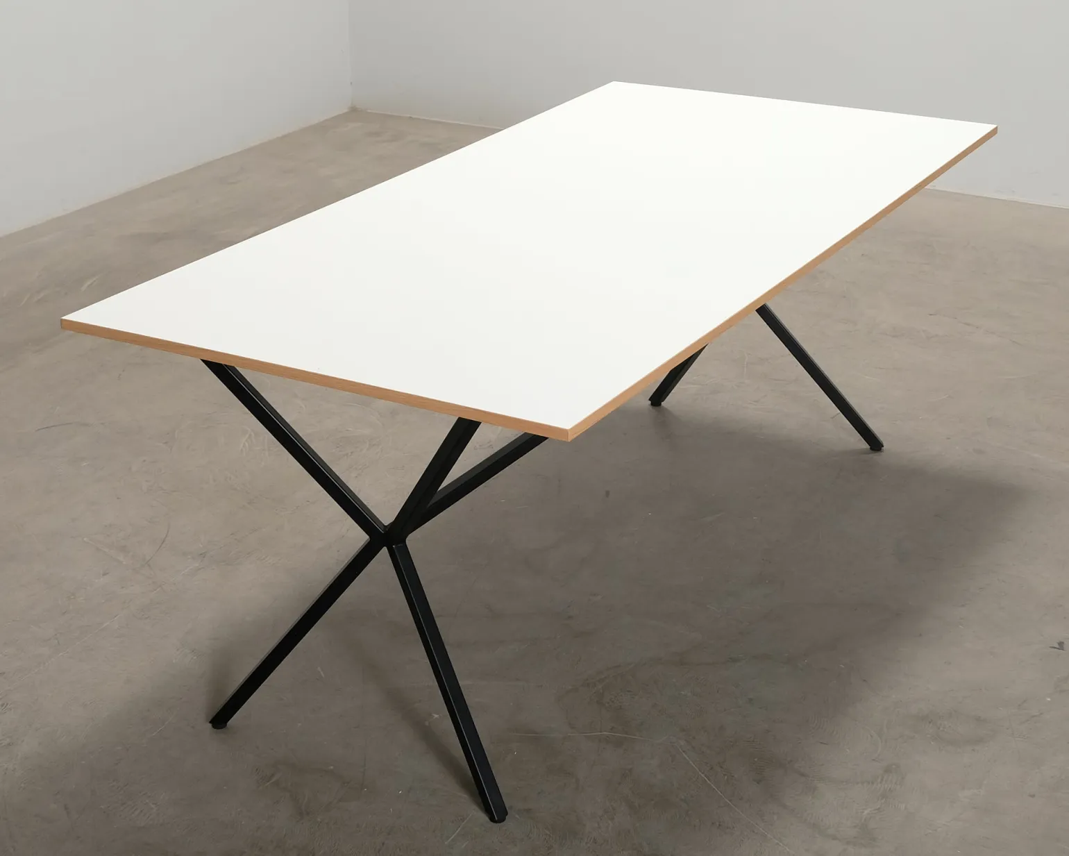 Department Loft matbord vit / svart