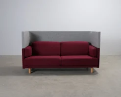 De Vorm Arnhem 3-sits soffa röd