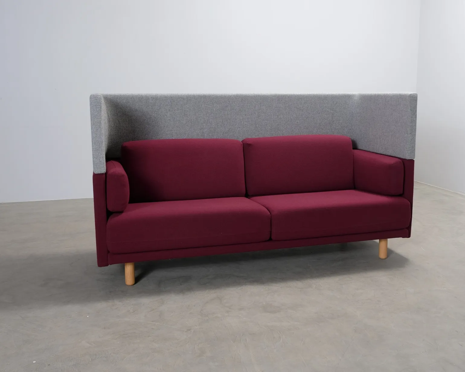 De Vorm Arnhem 3-sits soffa röd