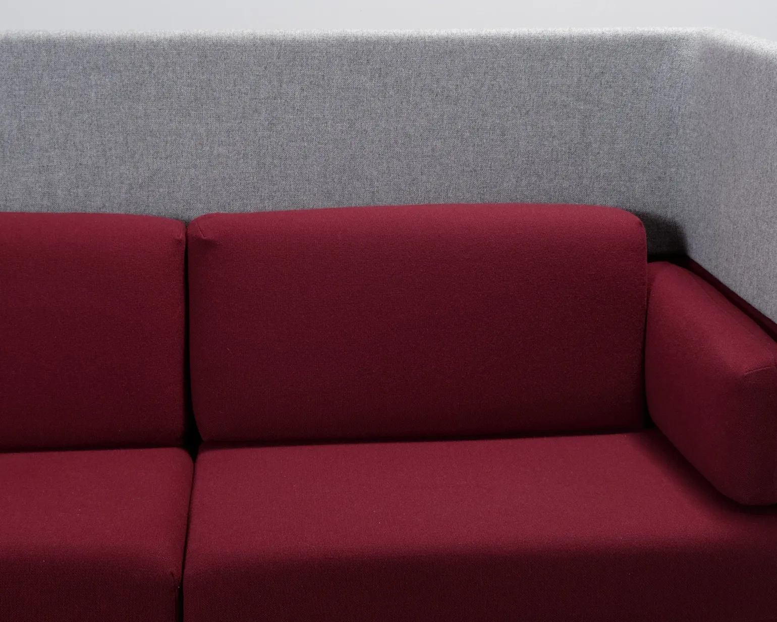 De Vorm Arnhem 3-sits soffa röd