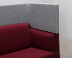 De Vorm Arnhem 3-sits soffa röd
