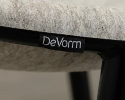 DeVorm LJ3 barstol svart / grå