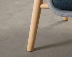 De Vorm Pod PET Felt fåtölj grå
