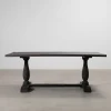 Dijon matbord 200 cm svart