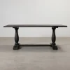 Dijon matbord 200 cm svart
