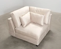Dubai hörnmodul beige