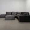 Dubai U-soffa grå