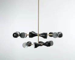 Eichholtz Cordero pendellampa svart / guld