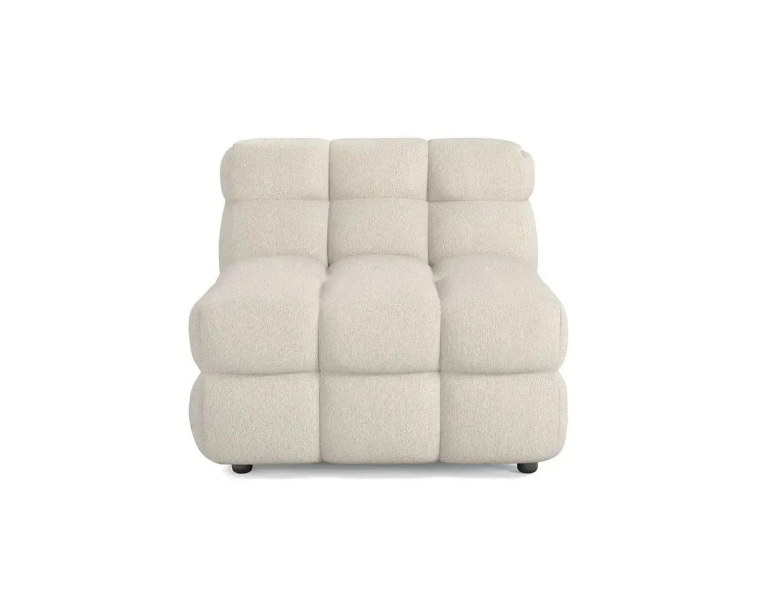 Elise Bubblig fåtölj beige