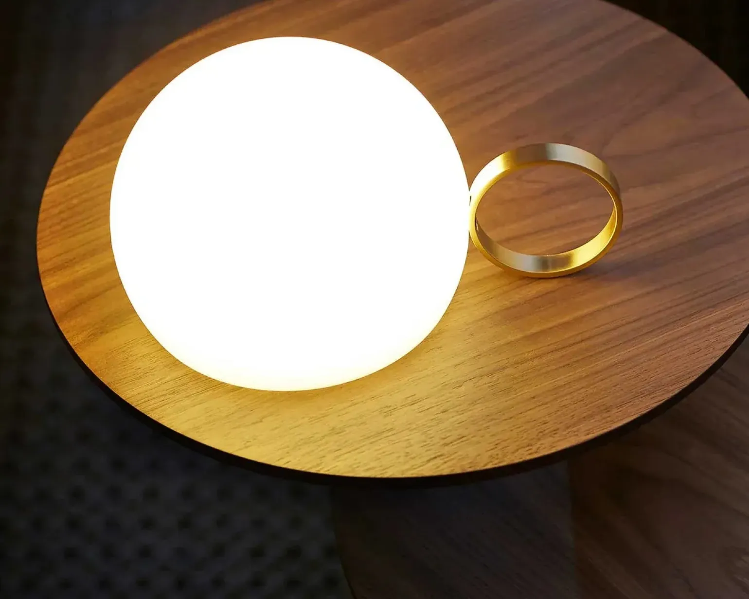 Estiluz Circ M-3726X bordslampa guld