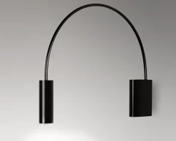 Estiluz Volta A-3531 vägglampa svart / mässing