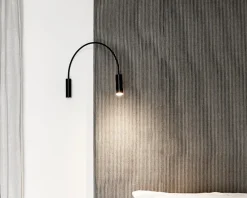 Estiluz Volta A-3531 vägglampa svart / mässing