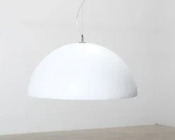 Faro Magma pendellampa vit / gul