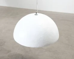 Faro Magma pendellampa vit / gul