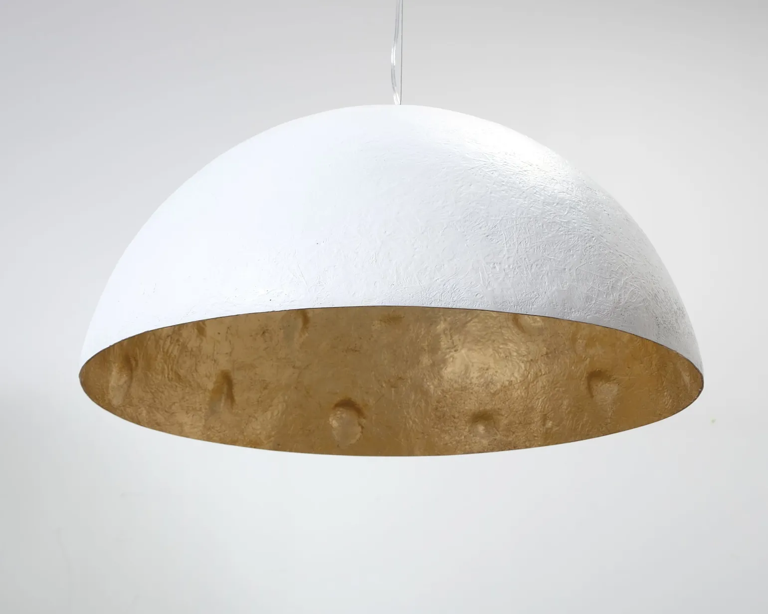 Faro Magma pendellampa vit / gul