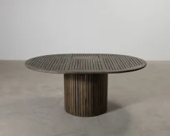 FeelDesign Circle förlängningsbart trädgårdsbord 130-180 cm