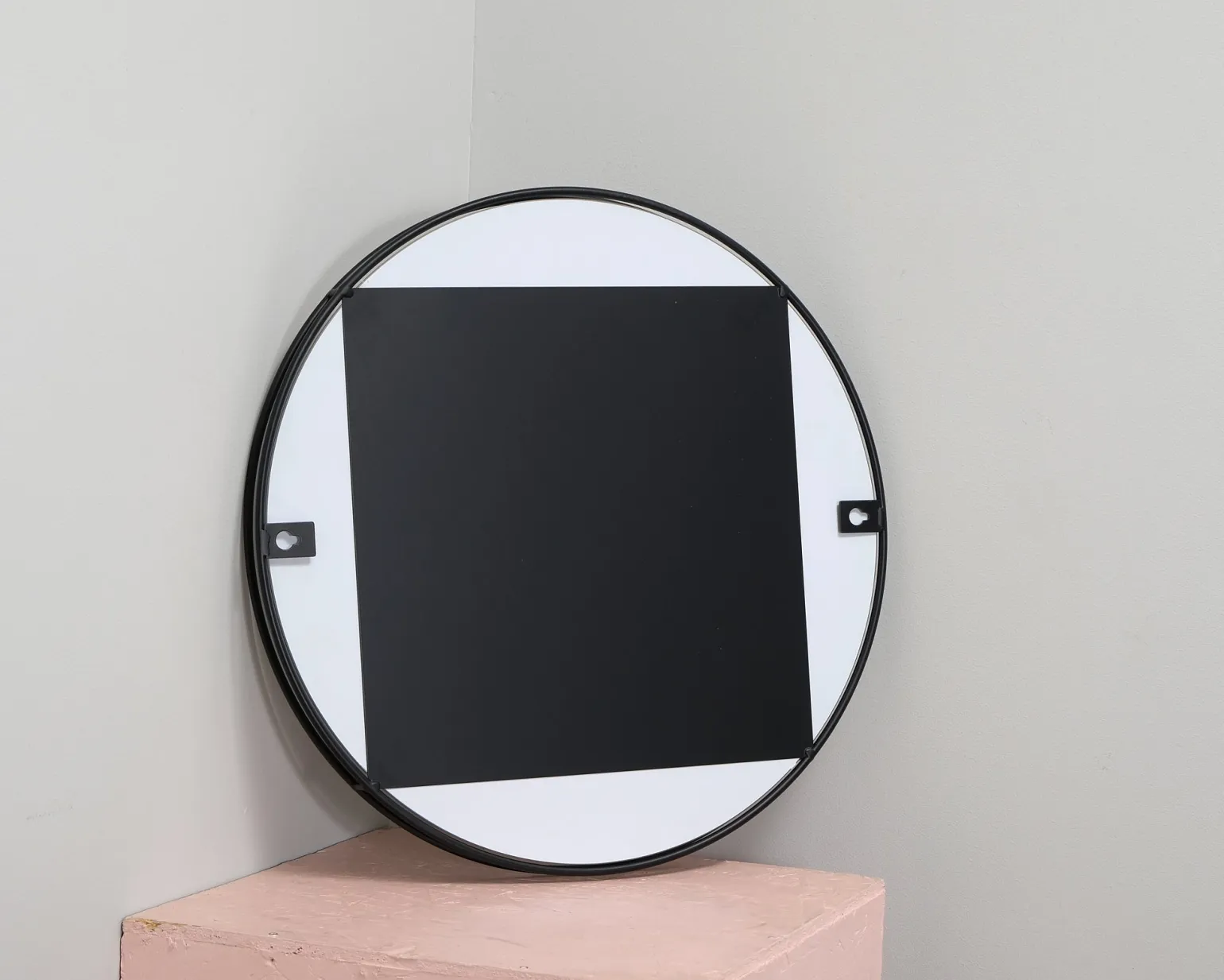 FeelDesign Mood spegel ø 62 cm svart