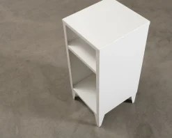 FeelDesign Plate nattduksbord vit