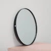 FeelDesign Reflect spegel ø 40 cm svart