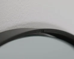 FeelDesign Reflect spegel ø 40 cm svart