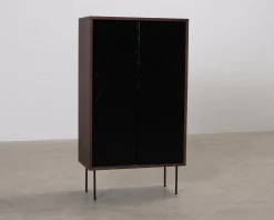 FeelDesign Romb skänk svart / brun