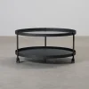 FeelDesign Solo soffbord ø 90 cm svart