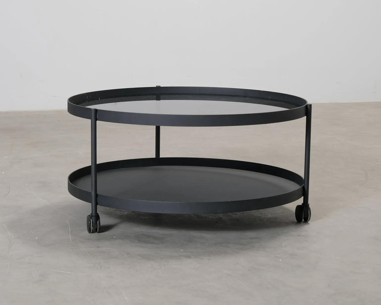 FeelDesign Solo soffbord ø 90 cm svart