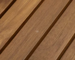 FeelDesign Stripe trädgårdsbord teak