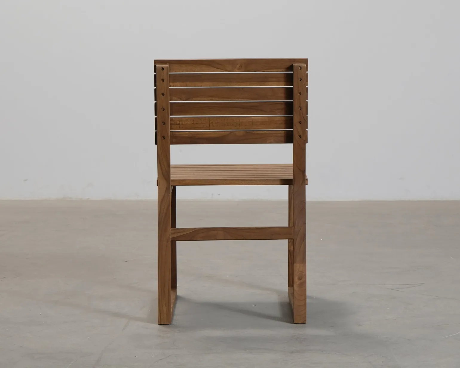 Feel Design Stripe trädgårdsstol teak, set om 2