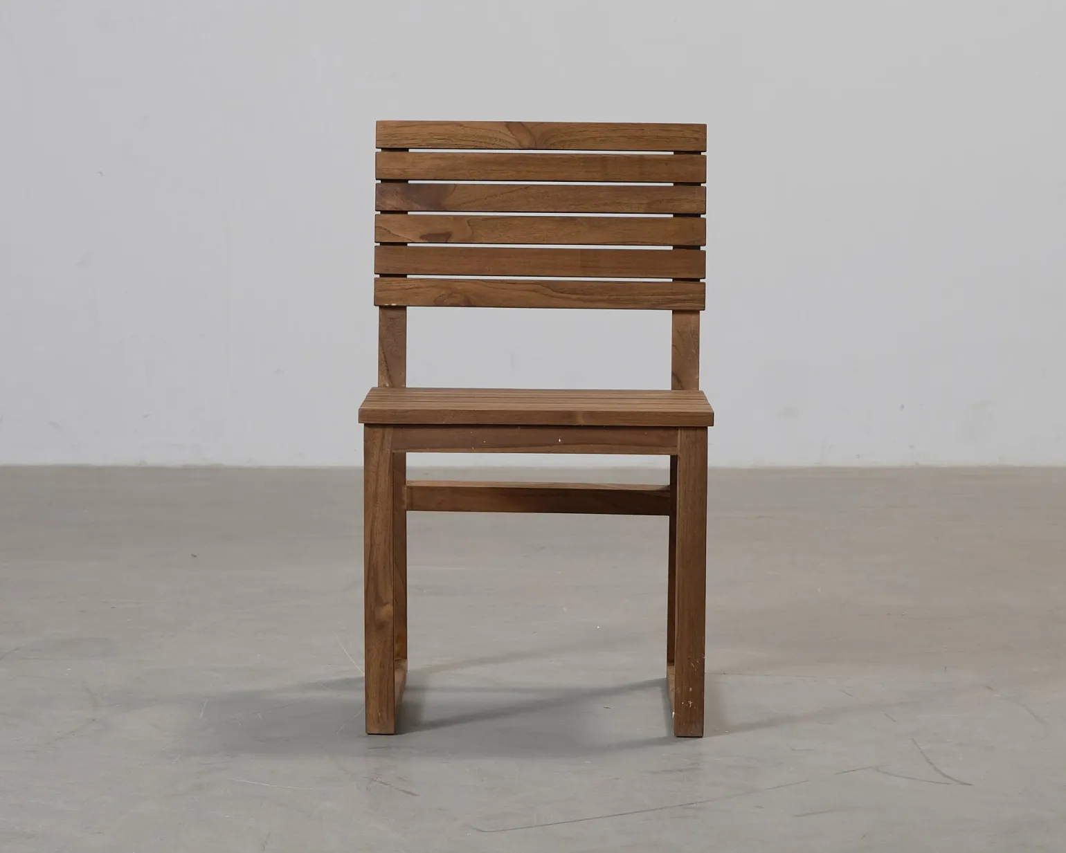 Feel Design Stripe trädgårdsstol teak, set om 2