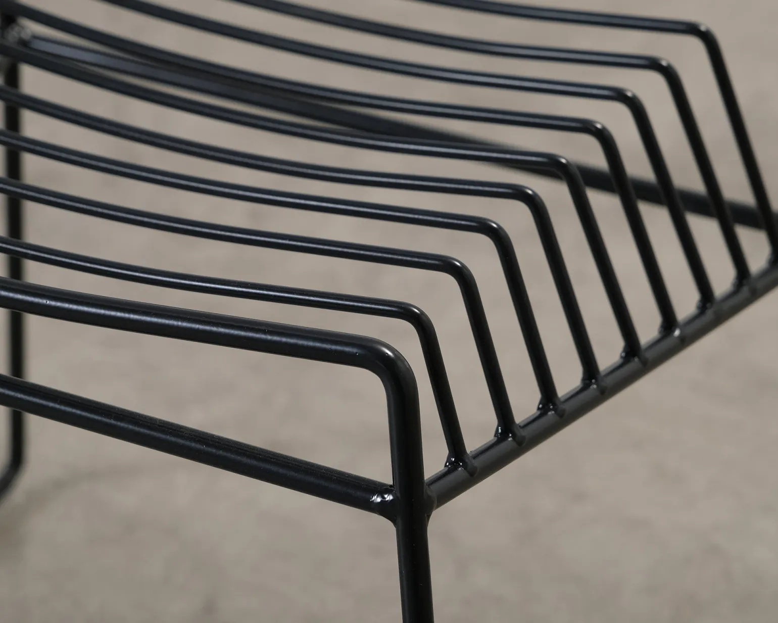FeelDesign Strong trädgårdsstol svart, set om 2