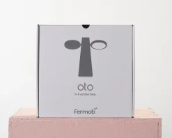 Fermob Oto bärbar bordslampa svart