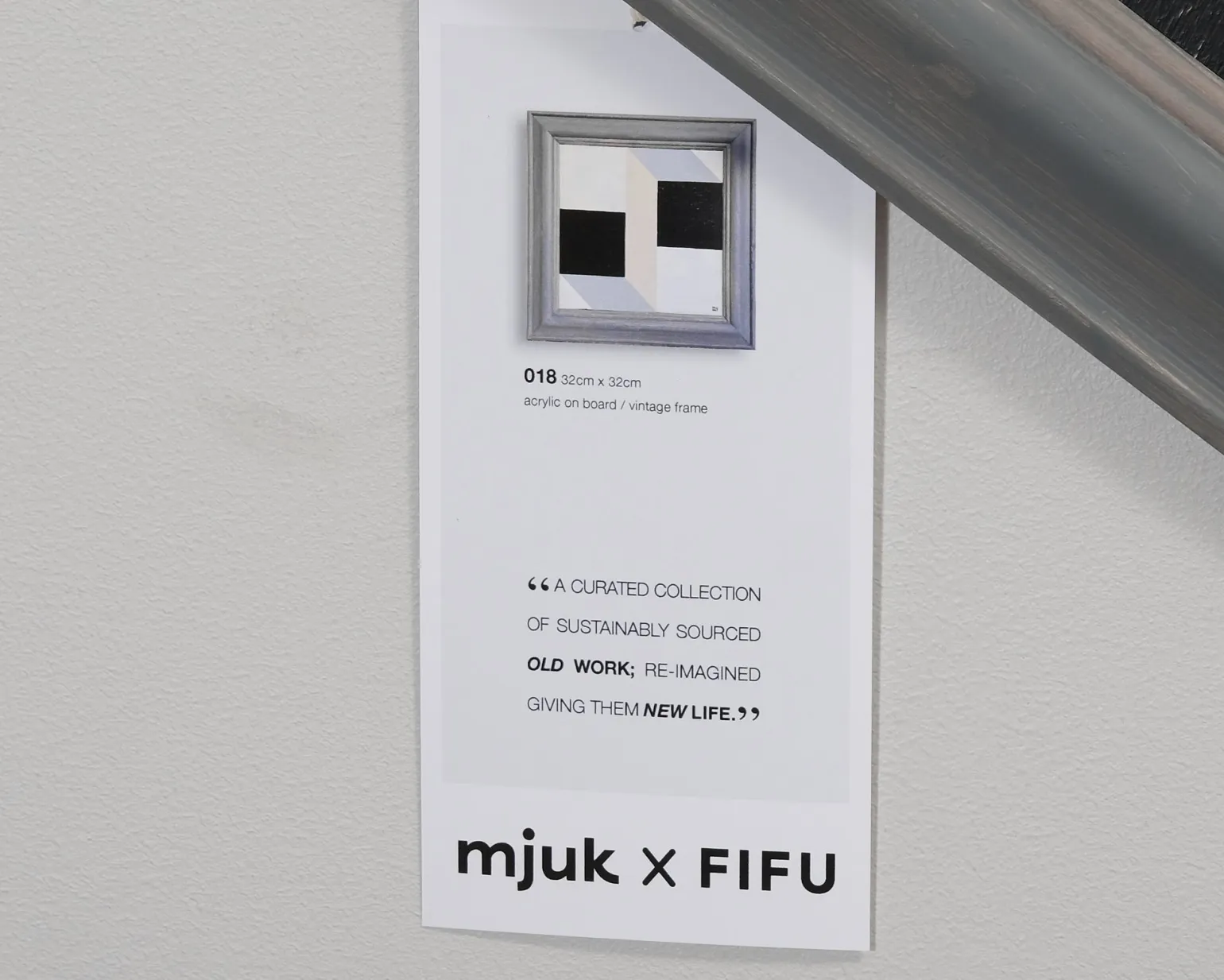 FIFU1962 018 konstverk 32 x 32 cm