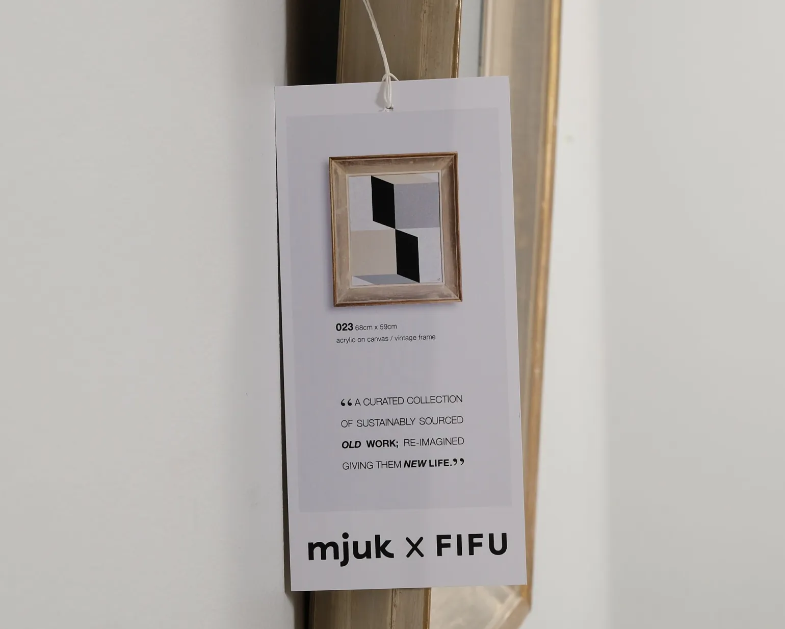 FIFU1962 023 konstverk 68 x 59 cm