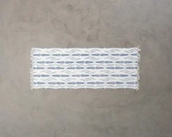 Finarte Indian Summer matta blå 80 x 200 cm